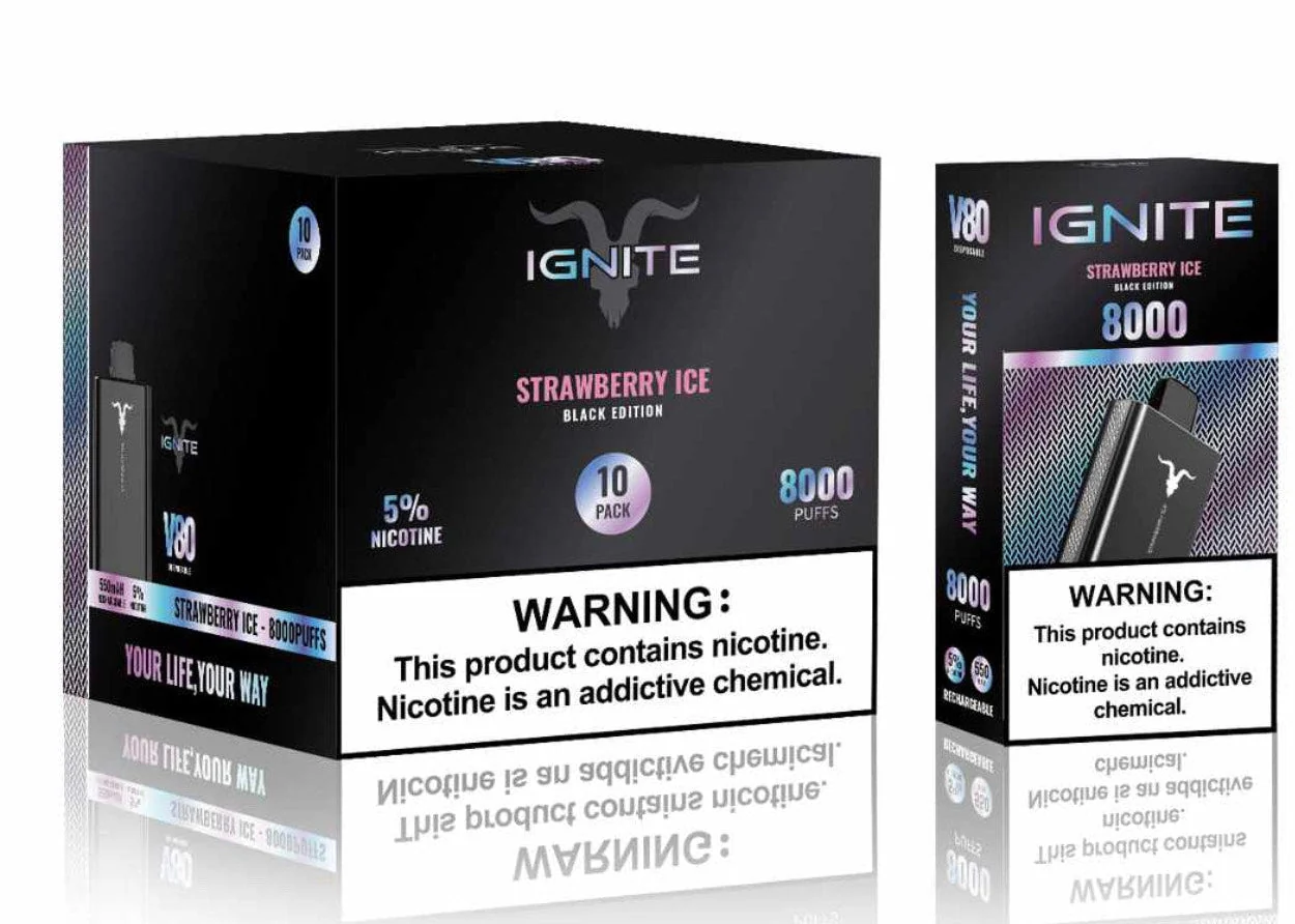 Ignite V80 8.000 Puffs – 5 Unidades